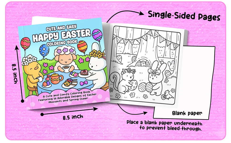 Happy Easter Coloring Book