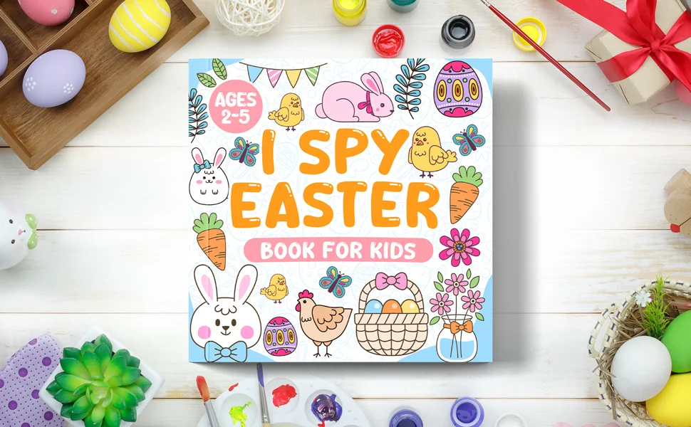 I Spy Easter Book for Kids